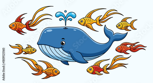 Abstract swirl design with dynamic curves and lines in rgb color model for creative projects