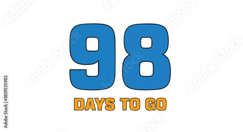 Anticipation Builds: The Countdown to a Momentous Occasion with Ninety-Eight Days Remaining
