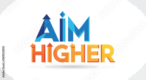 Elevate aspirations: A vibrant visual of ambition, progress, and the persistent pursuit of growth and improvement