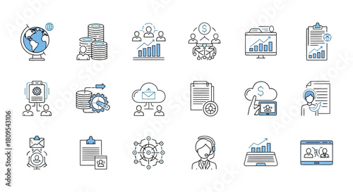 Camping gear icons: tent, fire, backpack, sleeping bag, compass, map, thermos, flashlight, axe, chair, table, stove.