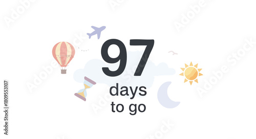 Countdown to Adventure: 97 Days Until Exciting Experiences Await Anticipation Builds
