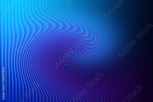Abstract blue swirling lines creating a vibrant and hypnotic background texture