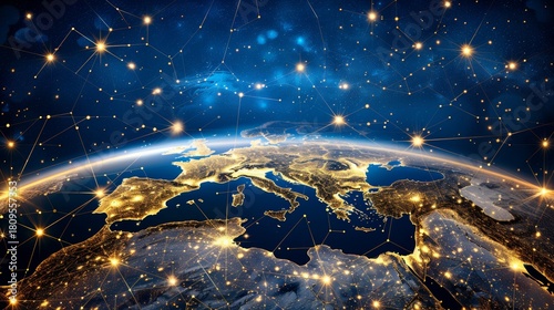 Fototapeta Naklejka Na Ścianę i Meble -  planet earth in space