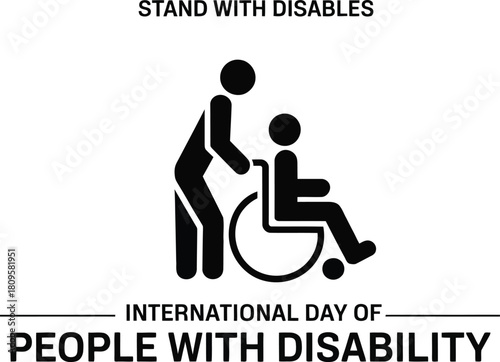International day of people with disability awareness and support