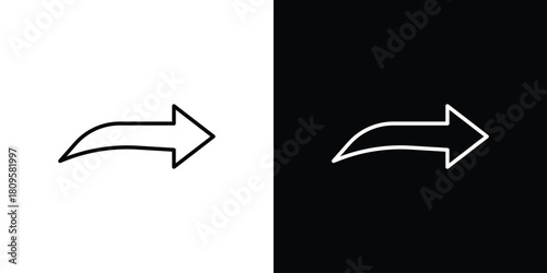 Share icon eps. thin, line, outline and stroke style set