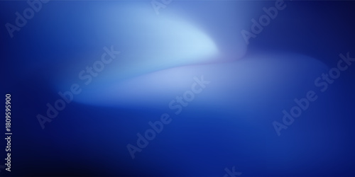 Fototapeta Naklejka Na Ścianę i Meble -  Gradient blue abstract background with a soft curve and smooth lighting.