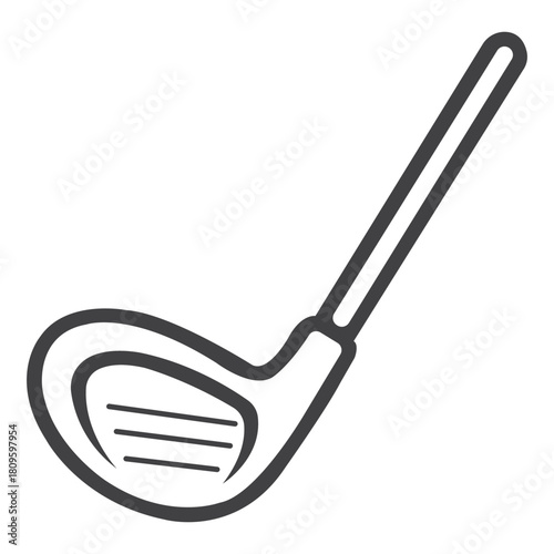 A golfer s trusty club symbolizing precision and focus in every swing on a journey of skill and perseverance with its