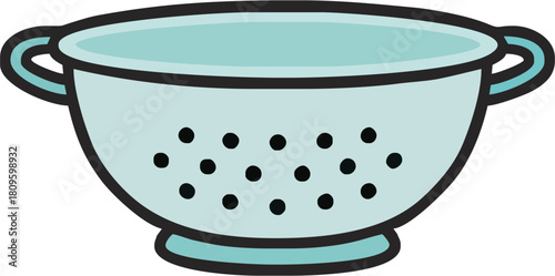 Delightful colander for healthy cooking and fresh produce, a kitchen essential for straining pasta and rinsing vegetables with ease