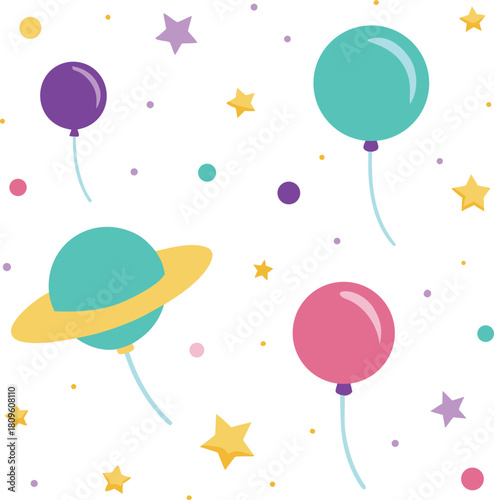 Jungle aurora pattern with glowing vines and night lights