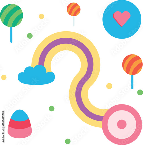 Surreal coral bloom pattern with deep sea gradients