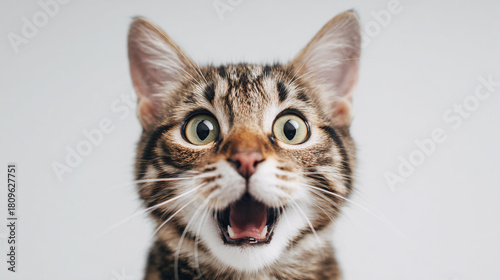 Banner with a cute cat for animal shelters and pet adoptions