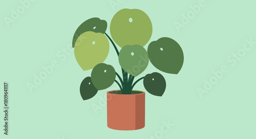 Flat graphic illustration of a road bike with orange handlebars and frame, teal top tube and seat tube, against a cream background