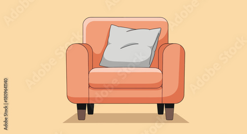 A vibrant, colorful cartoon motorcycle with an orange, yellow, and blue paint scheme is set against a pastel green backdrop