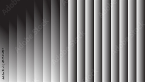 Abstract gradient background with vertical stripes in shades of gray