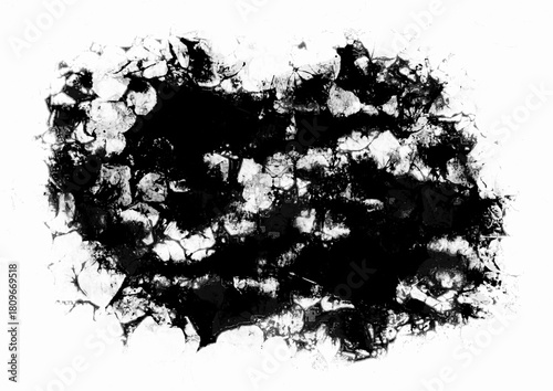 抽象的　水墨画　背景素材