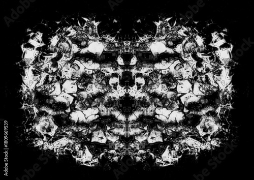 抽象的　水墨画　背景素材