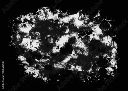 抽象的　水墨画　背景素材