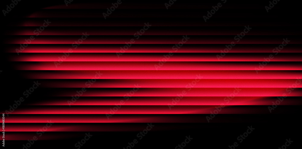 Fototapeta premium red glowing abstract wave glassy background