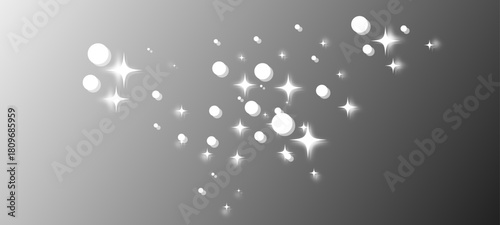 PNG magic sparkle with soft glitter black and white background	 abstract background with bubbles