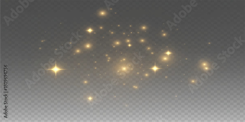 Golden stars loop on an abstract blue winter night sky background with a snowflake pattern and a glow of light for Christmas holiday decoration