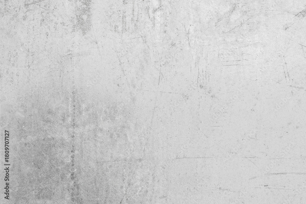 Fototapeta premium Light gray scratched concrete texture background with subtle grunge details perfect for food styling, product mockups, minimal design concepts and commercial layouts