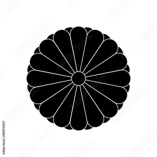 Black Imperial Seal of Japan