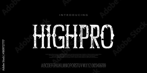 Modern Serif Condensed Grunge Fonts