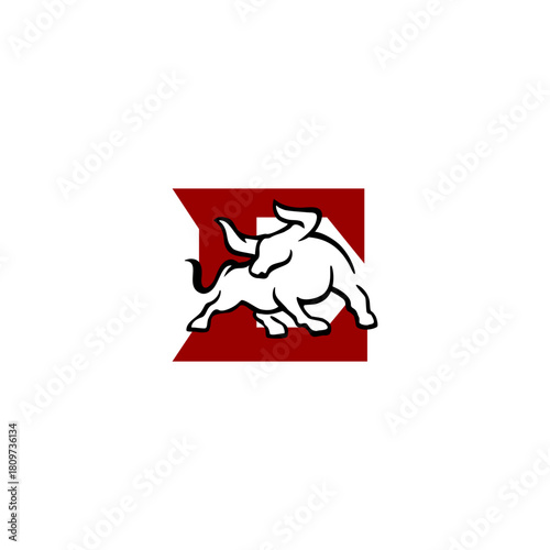 Alphabet Strong Mascot Symbol...