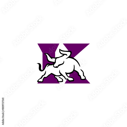 Alphabet Strong Mascot Symbol...