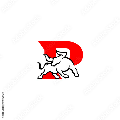 Alphabet Strong Mascot Symbol...