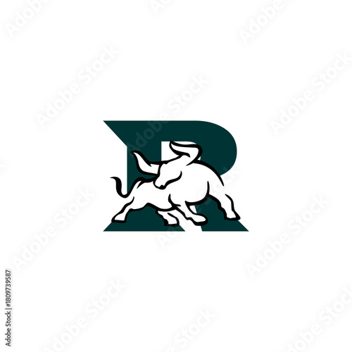 Alphabet Strong Mascot Symbol...