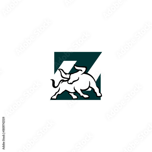 Alphabet Strong Mascot Symbol...