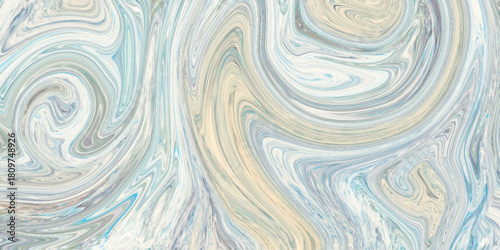 Abstract pastel blue background with waves, abstract bright acrylic liquid background. Liquid soft and paint background Modern and stylist abstract background For creative design wallpaper .	