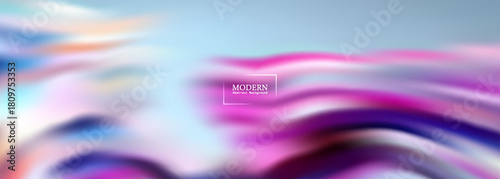 Dynamic multicolor flow design showcasing swirling paint-like strokes over a cool, minimal background.