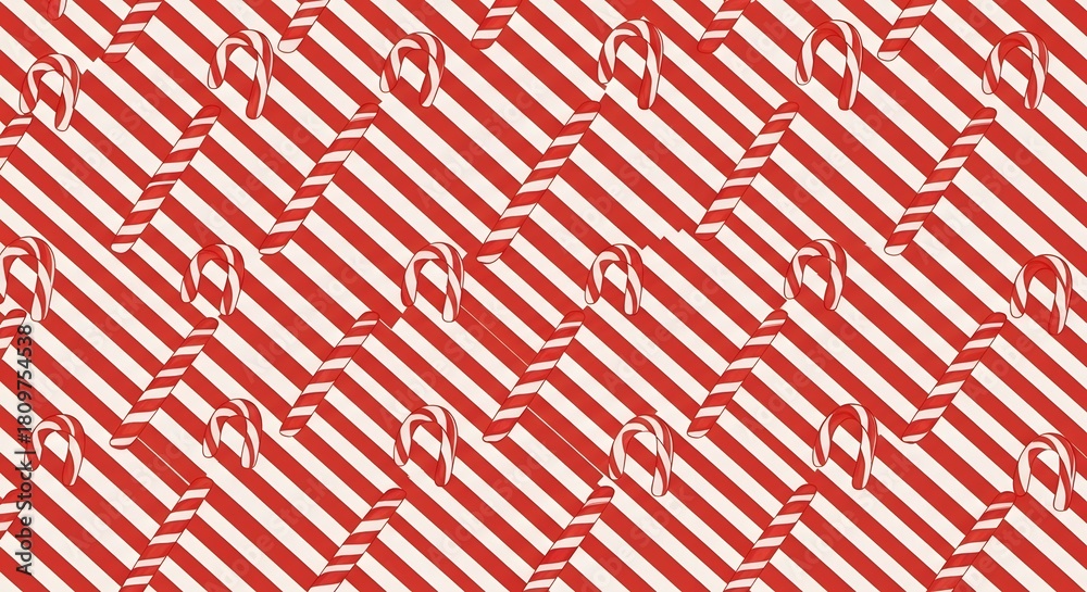 Abstract red and white geometric circuit pattern background seamless vector illustration