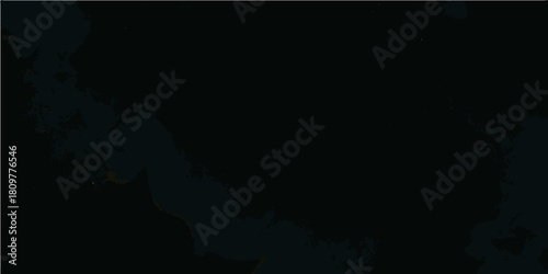 Black and white vector illustration of the world map with continents, borders, and oceans on a black background