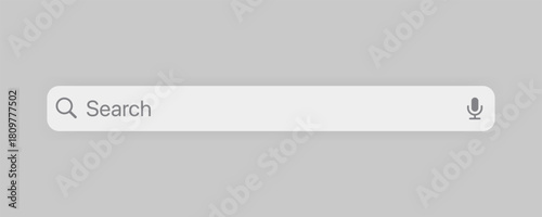 Search Bar with suggestions for UI UX design and web site. Search Address and navigation bar icon. Collection of search form templates for websites. Search engine web browser window template.