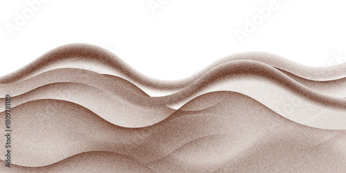 Chocolate and coffee powder, scattered cocoa on a light background. Particles of earth and dust. Brown sand texture.Top view of the cake.