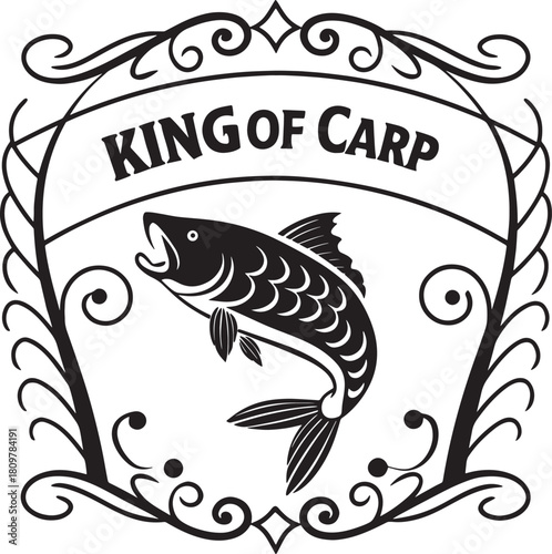 Minimal-vintage-fishing-t-shirt-design-silhouette style 