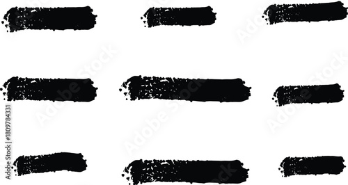 Abstract vector design with geometric shapes cmyk colors and helvetica courier fonts