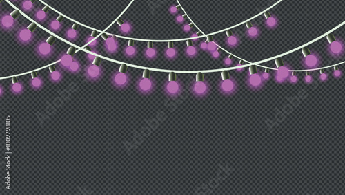 Abstract geometric light design with vibrant colors