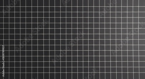 Black Grid Background with White Lines texture pattern