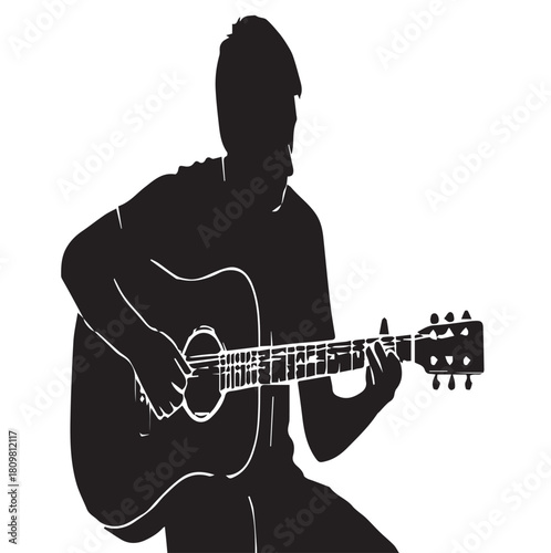 man with guitar