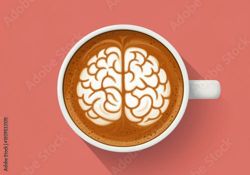 Brain boosting coffee for focused creativity