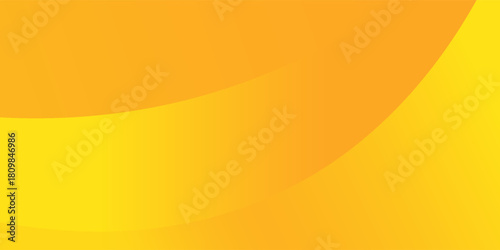 Bright yellow and orange abstract curved gradient background with smooth flowing waves, soft transitions, and modern minimal design. Perfect for presentations, banners, posters, marketing visuals.
