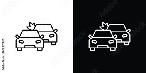 Accident icon. Modern simple vector collection