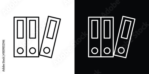 Binder icon. Modern simple vector collection