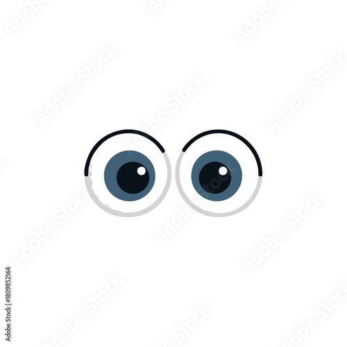 Cartoon Eyes Playful Design for Creative Projects
