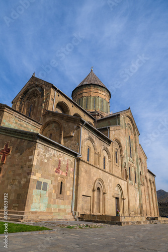Ancient Svetitskhoveli Orthodox Cathedral, Mtskheta, Georgia