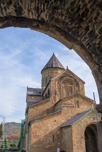 Ancient Svetitskhoveli Orthodox Cathedral, Mtskheta, Georgia